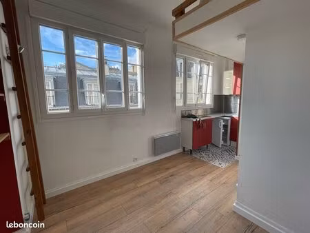 studio non meublé métro goncourt