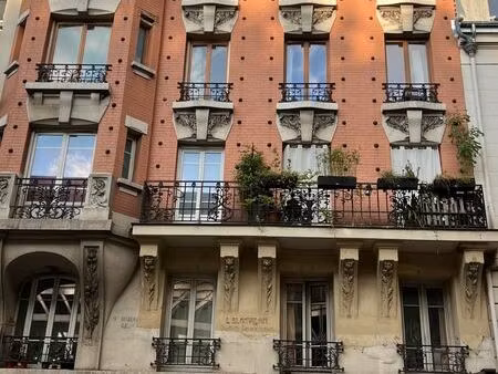 studio 21 m2 meublé métro jaurès