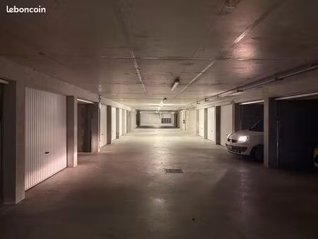 garage en sous-sol quartier de la minoterie