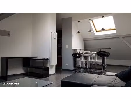 loue appartement meublé grand espace sous les combles
