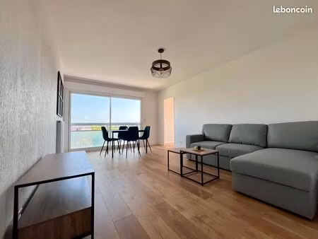 t3 entièrement rénové avec parking et balcons