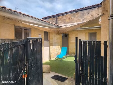 bordeaux nansouty maison t2 avec cour privative
