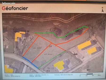 2 terrains saint jean du doigt