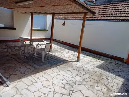 appartement t4 85m2 avec terrasse 90m2 pau quartier des halles