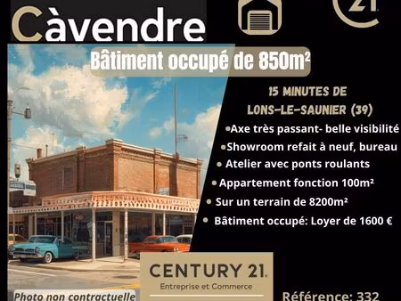local 959 m² lons le saunier