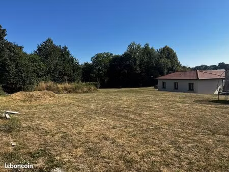 terrain 1390 m² bizonnes