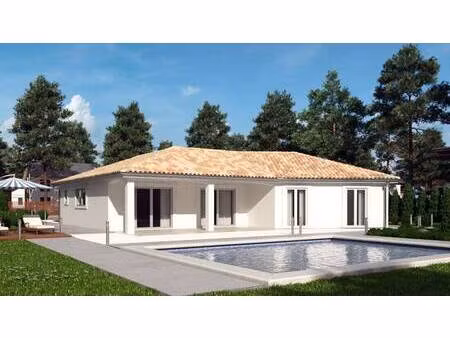 terrain avec maison neuve à vendre