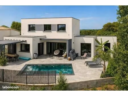 maison moderne  5 pièces  garage  piscine