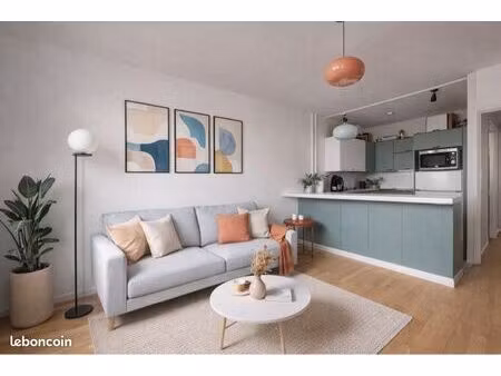 appartement t3 47m2 - saint cyprien  toulouse