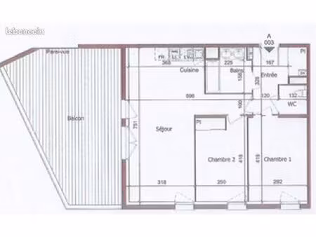 appartement t3 récent (2015) – terrasse – rez-de-chaussée
