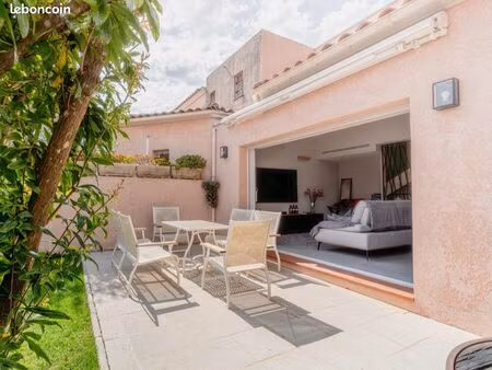 maison 3 pièces – jardin  terrasse  garage et parking – antibes jules grec