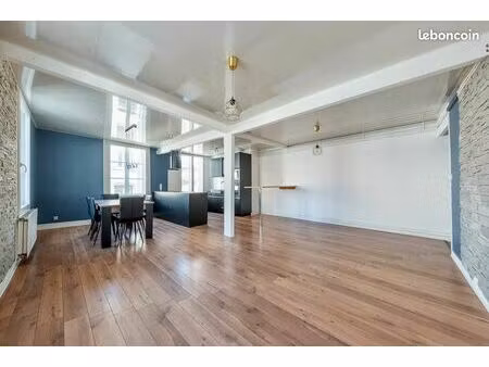 appartement esprit loft dans immeuble ancien  nancy hyper-centre