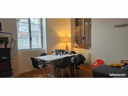 appartement 2 chambres 61.47 m2 laroque timbaut  cellier   garage ouvert  jardin