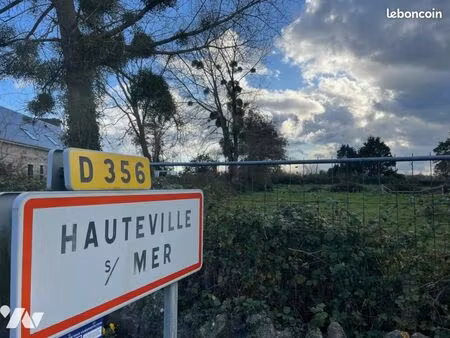 terrain 20101 m² hauteville sur mer