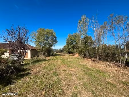 terrain constructible 2 841 m² – viabilités à proximité – pays de belvès