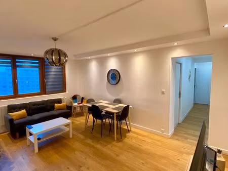 superbe colocation de 4 chambres + garage  100 m² rénové & meublé – nancy centre