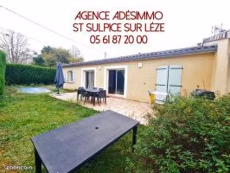 villa t4 125m² avec garage sur 500m²