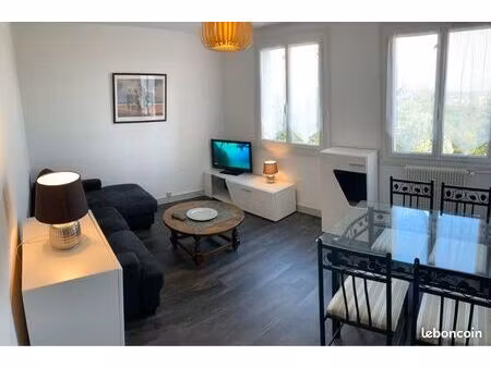appartement f2 meublé  parking  chauffage compris