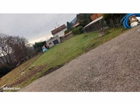 vds terrain de construction viabilisé avec garage de 39 m2