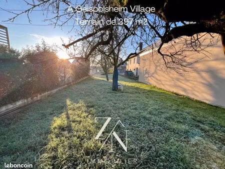 terrain 397 m² geispolsheim