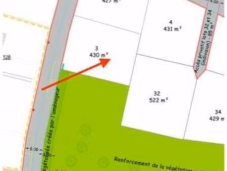 terrain à vendre