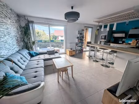 t4 79m² récent (2016) - échirolles - vue vercors - terrasse 12m²