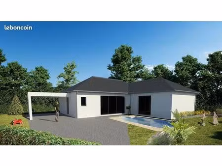 maison neuve de 115 m² habitables + carport de 23 m² uzos