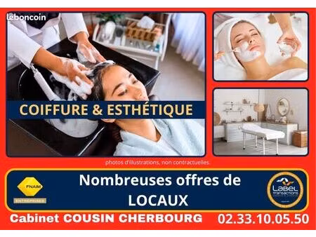 fonds de commerce salon de coiffure 70 m²