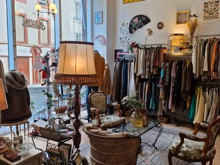 fond de commerce  friperie