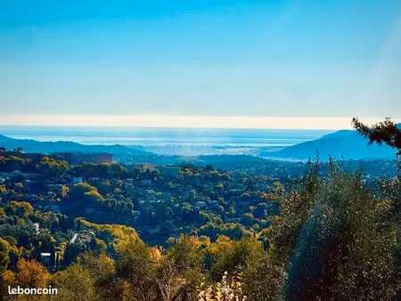 projet villa vue mer - permis accordé - terrain 2300m2