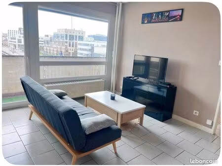 t2 meublé – centre-ville nancy – résidence kennedy