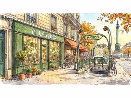 local commercial 41 m² paris