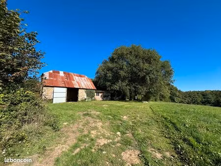 grange + maison sur vaste terrain