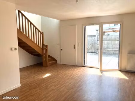 appartement duplex de plain-pied bâtiment basse consommation 80 m² 4 pieces