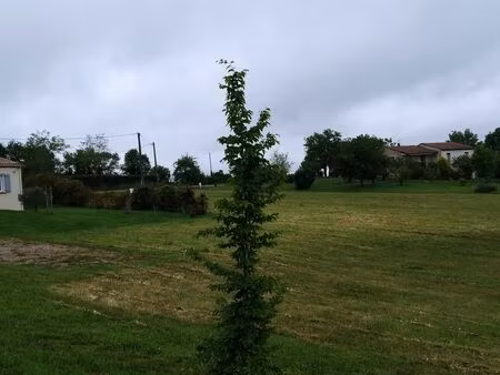 vente terrain à bâtir viabilisé à lhospitalet 46170