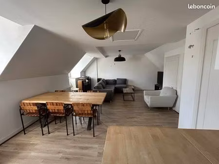 appartement t4 meublé – 72 m² – centre-ville de landerneau