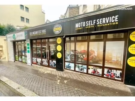 cession bail garage moto scooters vélo