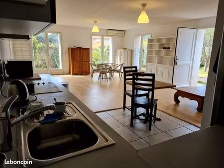 location grand loft avec jardin proche mer et nature au pradet