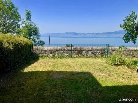 appartement 3 pièces 53m2 vue avec jardin et vue sur lac