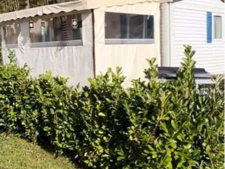 mobil-home 3 pièces dans camping privé sécurisé – idéal famille