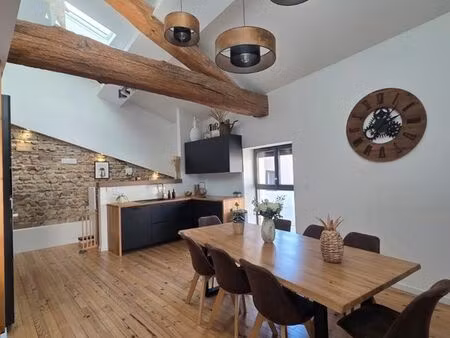 maison de village atypique 88m² heyrieux