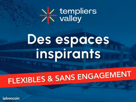 templiers valley - bureaux à louer à sophia antipolis - divisibles à partir de 15 m2 jusqu