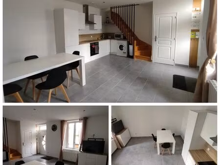 location maison meublée  une chambre  une cave  un parking  une cour