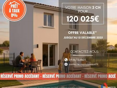 maison 4 pièces 80 m²