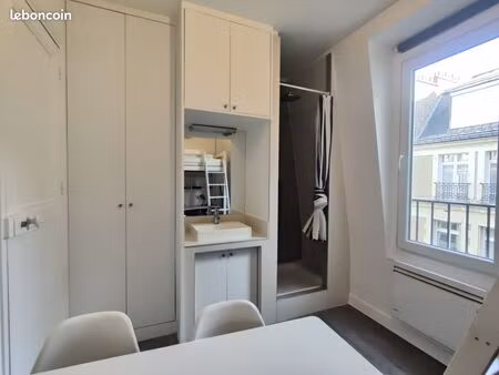 studette meublée 9m² - paris 16e - idéale étudiant/stagiaire - 625 cc