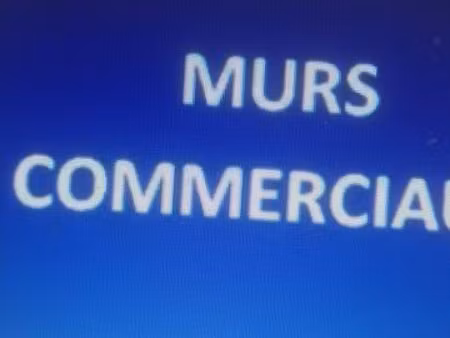 a vendre murs de magasin