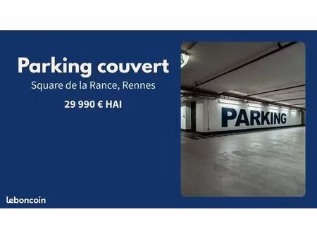 parking 12 m² rennes