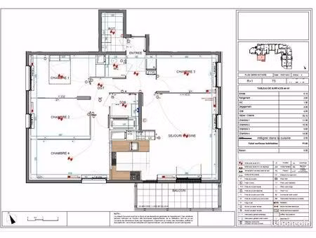 appartement t5 d’exception – 99 4 m² – élancourt (la clef de saint-pierre)
