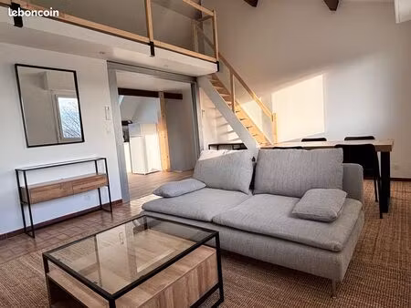 t3 meuble 68 m2 avec mezzanine