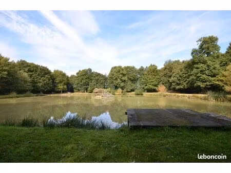 propriété boisée de 6ha avec étang